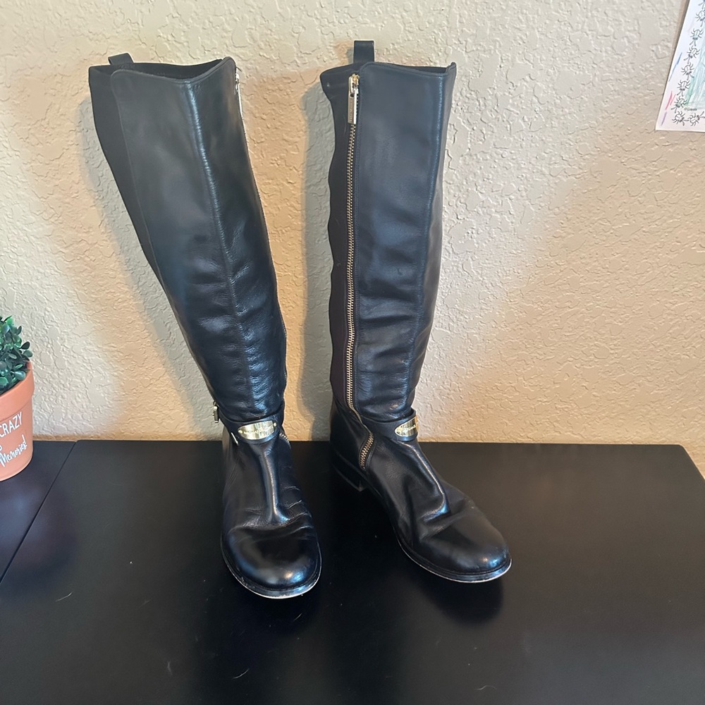 Michael Kors riding boots. Color: Black. Size: 7.  Worn maybe 2 times!